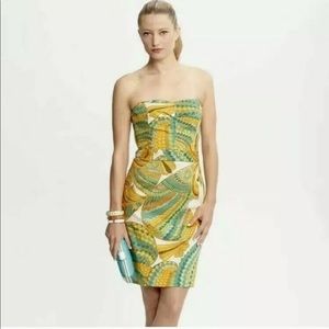 Trina Turk/Banana Republic strapless dress |Size 4